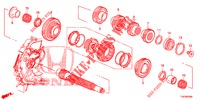 NEBENWELLE  für Honda CIVIC 1.4 S 5 Türen 6 gang-Schaltgetriebe 2012