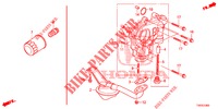 OELPUMPE (1.4L) für Honda CIVIC 1.4 S 5 Türen 6 gang-Schaltgetriebe 2012