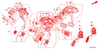 PEDAL (LH) für Honda CIVIC 1.4 S 5 Türen 6 gang-Schaltgetriebe 2012
