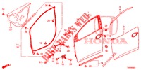 TUERTAFELN, VORNE(2D)  für Honda CIVIC 1.4 S 5 Türen 6 gang-Schaltgetriebe 2012