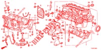 ZYLINDERBLOCK/OELWANNE (1.4L) für Honda CIVIC 1.4 S 5 Türen 6 gang-Schaltgetriebe 2012