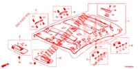 DACHVERKLEIDUNG  für Honda CIVIC 1.8 COMFORT 5 Türen 6 gang-Schaltgetriebe 2012