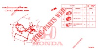 ELEKTR. STECKVERBINDER (ARRIERE) für Honda CIVIC 1.8 COMFORT 5 Türen 6 gang-Schaltgetriebe 2012