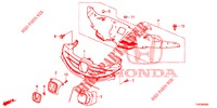 GRILL, VORNE/ZIERLEISTE  für Honda CIVIC 1.8 COMFORT 5 Türen 6 gang-Schaltgetriebe 2012