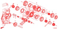 HAUPTWELLE  für Honda CIVIC 1.8 COMFORT 5 Türen 6 gang-Schaltgetriebe 2012