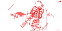 HEIZGEBLAESE (LH) für Honda CIVIC 1.8 COMFORT 5 Türen 6 gang-Schaltgetriebe 2012
