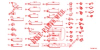 KABELBAUMBAND/BUEGEL(RH)  für Honda CIVIC 1.8 COMFORT 5 Türen 6 gang-Schaltgetriebe 2012