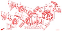 KLIMAANLAGE (COMPRESSEUR) (1.8L) für Honda CIVIC 1.8 COMFORT 5 Türen 6 gang-Schaltgetriebe 2012