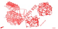 MOTOREINHEIT/GETRIEBE KOMPL. (1.8L) für Honda CIVIC 1.8 COMFORT 5 Türen 6 gang-Schaltgetriebe 2012