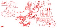 VORDERSITZ/SITZGURTE (D.) (LH) für Honda CIVIC 1.8 COMFORT 5 Türen 6 gang-Schaltgetriebe 2012