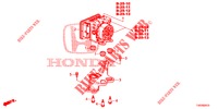 VSA MODULATOR(RH)('00 )  für Honda CIVIC 1.8 COMFORT 5 Türen 6 gang-Schaltgetriebe 2012