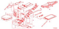 WERKZEUGE/WAGENHEBER  für Honda CIVIC 1.8 COMFORT 5 Türen 6 gang-Schaltgetriebe 2012