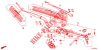 WINDSCHUTZSCHEIBENWISCHER (LH) für Honda CIVIC 1.8 COMFORT 5 Türen 6 gang-Schaltgetriebe 2012