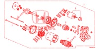 ANLASSER (DENSO) (1.8L) für Honda CIVIC 1.8 COMFORT 5 Türen 5 gang automatikgetriebe 2012