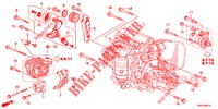 AUTOMATISCHE SPANNVORRICHTUNG (1.8L) für Honda CIVIC 1.8 COMFORT 5 Türen 5 gang automatikgetriebe 2012