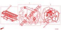 DICHTUNG SATZ/ GETRIEBE KOMPL. (1.8L) für Honda CIVIC 1.8 COMFORT 5 Türen 5 gang automatikgetriebe 2012