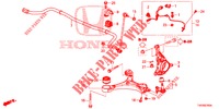 GELENK, VORNE  für Honda CIVIC 1.8 COMFORT 5 Türen 5 gang automatikgetriebe 2012