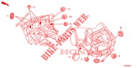 GUMMITUELLE (ARRIERE) für Honda CIVIC 1.8 COMFORT 5 Türen 5 gang automatikgetriebe 2012