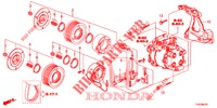 KLIMAANLAGE (COMPRESSEUR) (1.8L) für Honda CIVIC 1.8 COMFORT 5 Türen 5 gang automatikgetriebe 2012