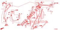 KLIMAANLAGE (FLEXIBLES/TUYAUX) (LH) für Honda CIVIC 1.8 COMFORT 5 Türen 5 gang automatikgetriebe 2012