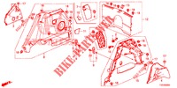 KOFFERRAUM SEITENVERKL.  für Honda CIVIC 1.8 COMFORT 5 Türen 5 gang automatikgetriebe 2012