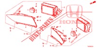 MITTLERES DISPLAY  für Honda CIVIC 1.8 COMFORT 5 Türen 5 gang automatikgetriebe 2012