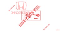SCHLOSSZYLINDER (INTELLIGENT) für Honda CIVIC 1.8 COMFORT 5 Türen 5 gang automatikgetriebe 2012