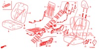 VORDERSITZ/SITZGURTE (D.) (LH) für Honda CIVIC 1.8 COMFORT 5 Türen 5 gang automatikgetriebe 2012