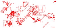 WAHLHEBEL (LH) für Honda CIVIC 1.8 COMFORT 5 Türen 5 gang automatikgetriebe 2012