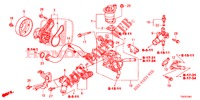 WASSERPUMPE/THERMOSTAT (1.8L) für Honda CIVIC 1.8 COMFORT 5 Türen 5 gang automatikgetriebe 2012