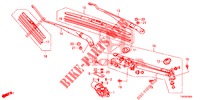 WINDSCHUTZSCHEIBENWISCHER (LH) für Honda CIVIC 1.8 COMFORT 5 Türen 5 gang automatikgetriebe 2012