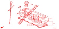 ZYLINDERKOPFDECKEL (1.8L) für Honda CIVIC 1.8 COMFORT 5 Türen 5 gang automatikgetriebe 2012