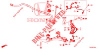 GELENK, VORNE  für Honda CIVIC 1.8 EXECUTIVE 5 Türen 6 gang-Schaltgetriebe 2012
