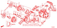 KLIMAANLAGE (COMPRESSEUR) (1.8L) für Honda CIVIC 1.8 EXECUTIVE 5 Türen 6 gang-Schaltgetriebe 2012