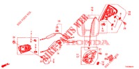 TUERSCHLOESSER, HINTEN/AEUSSERER GRIFF  für Honda CIVIC 1.8 EXECUTIVE 5 Türen 6 gang-Schaltgetriebe 2012