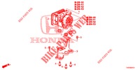 VSA MODULATOR(RH)('00 )  für Honda CIVIC 1.8 EXECUTIVE 5 Türen 6 gang-Schaltgetriebe 2012