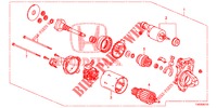 ANLASSER (DENSO) (1.8L) für Honda CIVIC 1.8 EXECUTIVE 5 Türen 5 gang automatikgetriebe 2012
