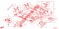 DACHVERKLEIDUNG  für Honda CIVIC 1.8 EXECUTIVE 5 Türen 5 gang automatikgetriebe 2012