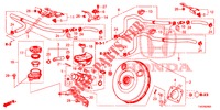 HAUPTBREMSZYLINDER/MASTER POWER (LH) für Honda CIVIC 1.8 EXECUTIVE 5 Türen 5 gang automatikgetriebe 2012