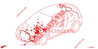 KABELBAUM (1) (LH) für Honda CIVIC 1.8 EXECUTIVE 5 Türen 5 gang automatikgetriebe 2012