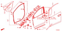 TUERTAFELN, VORNE(2D)  für Honda CIVIC 1.8 EXECUTIVE 5 Türen 5 gang automatikgetriebe 2012