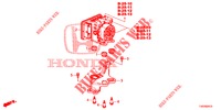 VSA MODULATOR(RH)('00 )  für Honda CIVIC 1.8 EXECUTIVE 5 Türen 5 gang automatikgetriebe 2012