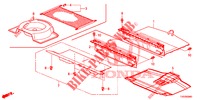 BODENBEHAELTER, HINTEN  für Honda CIVIC 1.8 S 5 Türen 6 gang-Schaltgetriebe 2012