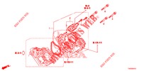 DROSSELKLAPPENGEHAEUSE (1.8L) für Honda CIVIC 1.8 S 5 Türen 6 gang-Schaltgetriebe 2012