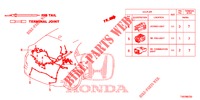 ELEKTR. STECKVERBINDER (ARRIERE) für Honda CIVIC 1.8 S 5 Türen 6 gang-Schaltgetriebe 2012
