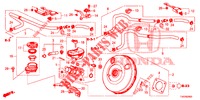 HAUPTBREMSZYLINDER/MASTER POWER (LH) für Honda CIVIC 1.8 S 5 Türen 6 gang-Schaltgetriebe 2012