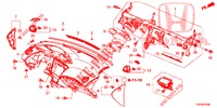 INSTRUMENTENBRETT, OBEN (LH) für Honda CIVIC 1.8 S 5 Türen 6 gang-Schaltgetriebe 2012