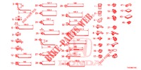 KABELBAUMBAND/BUEGEL(RH)  für Honda CIVIC 1.8 S 5 Türen 6 gang-Schaltgetriebe 2012