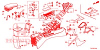 KONSOLE (LH) für Honda CIVIC 1.8 S 5 Türen 6 gang-Schaltgetriebe 2012