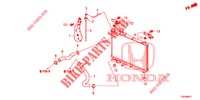 KUEHLERSCHLAUCH/RESERVETANK (1.8L) für Honda CIVIC 1.8 S 5 Türen 6 gang-Schaltgetriebe 2012